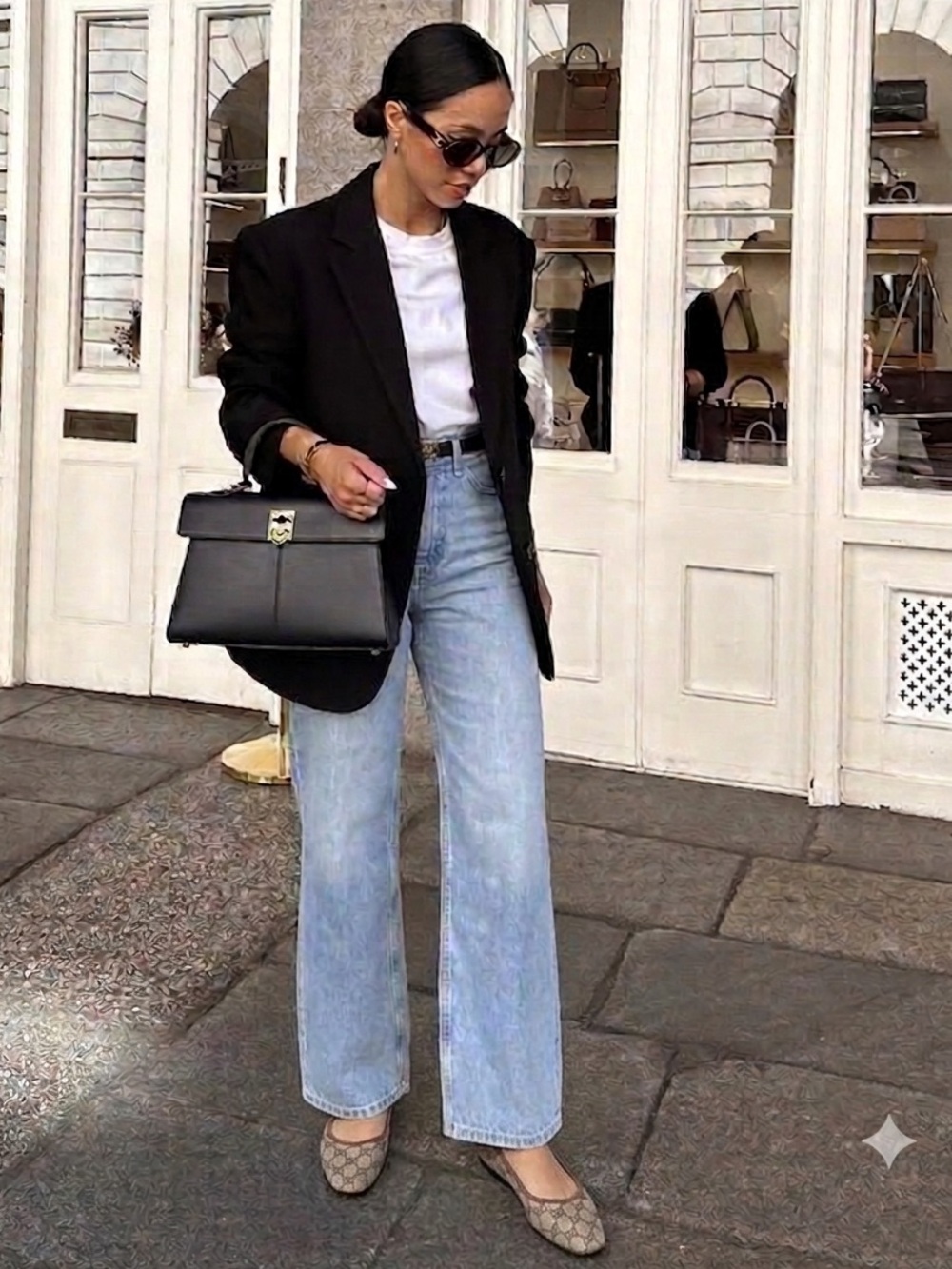SER.O.YA Brooklyn High-Rise Straight Leg Jeans Light Wash